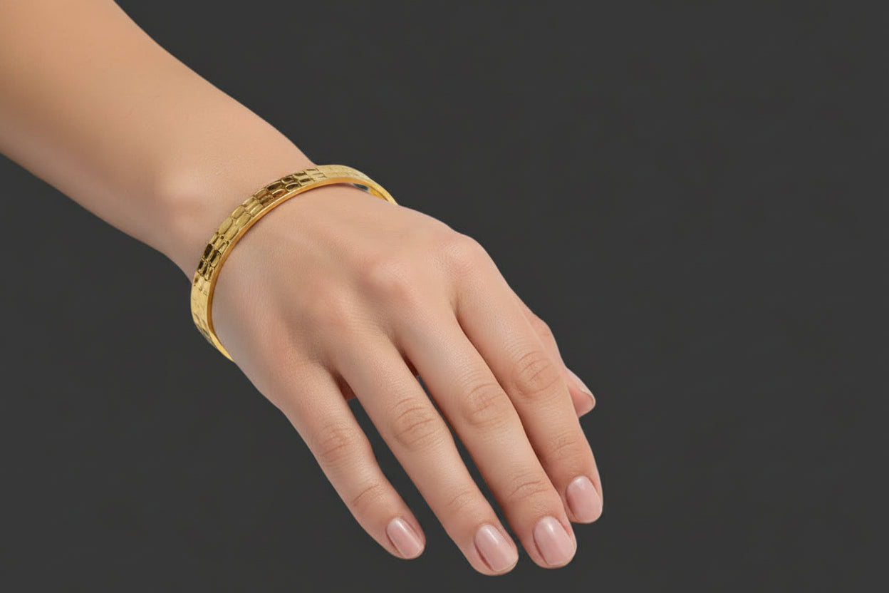 Eternal Brilliance CZ Band Ring (Gold plated)