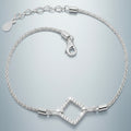 Princess-Cut CZ Bracelet
