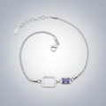Quadrant Cubic Zirconia Chain
