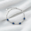Meridian Blue CZ Bracelet