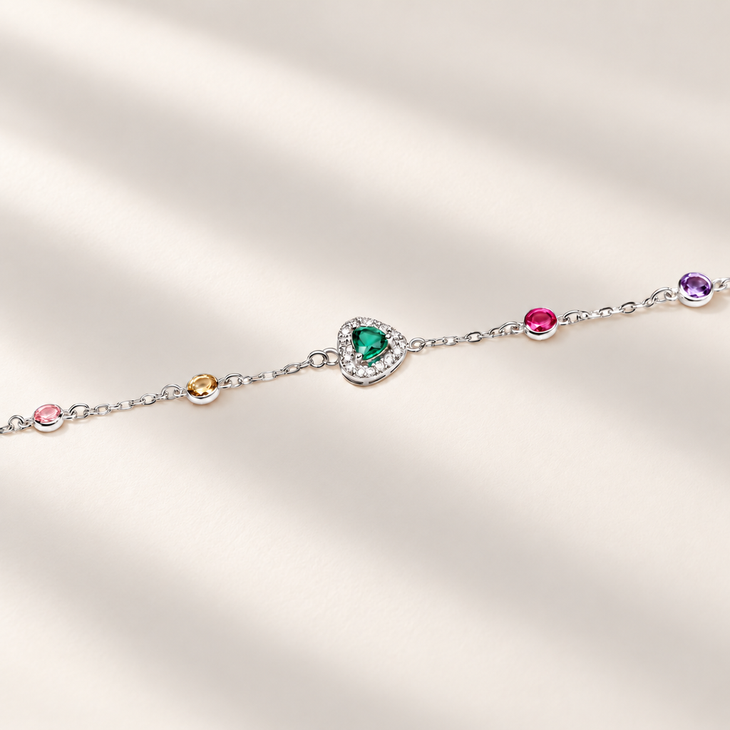 Heart Token Bracelet