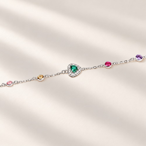 Heart Token Bracelet